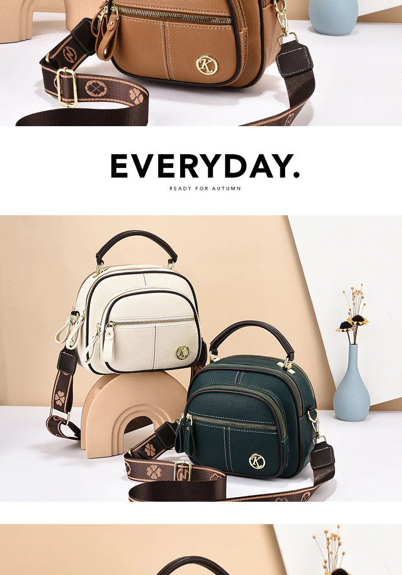 Sac à Main Bandoulière Femme Polyvalent et Élégant – Image 4