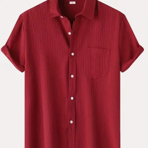 Éric|Chemise Respirante, décontractée pour l'été