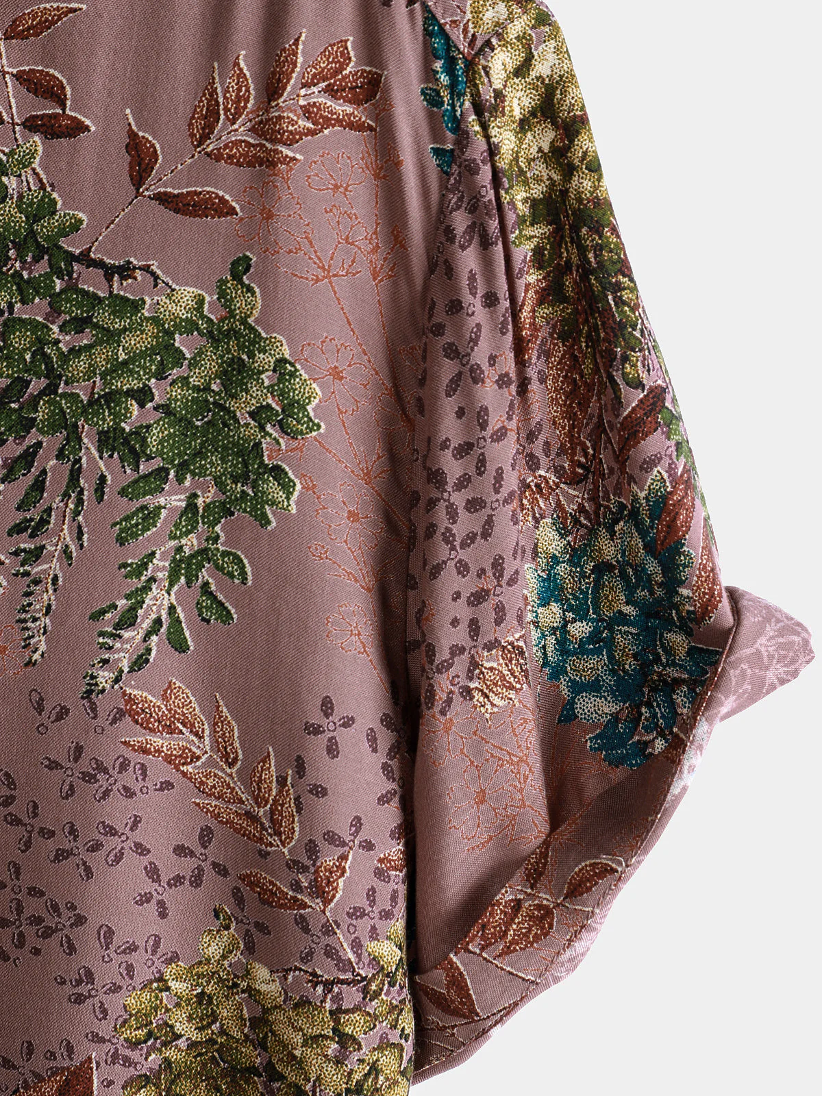 Chemise d'été à manches courtes en rayonne à imprimé rétro pour hommes – Image 4