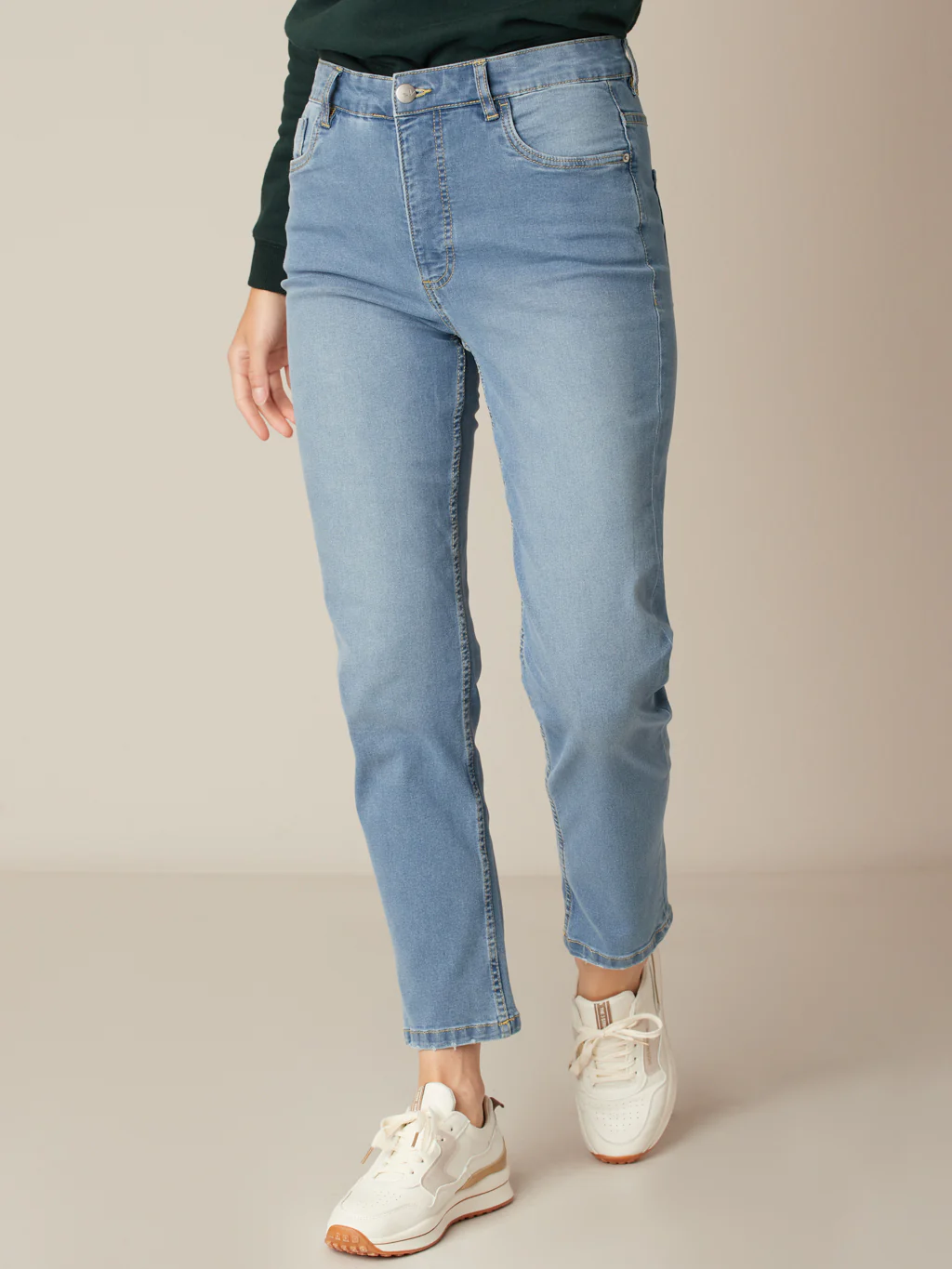 Jean droit à taille haute – Image 2