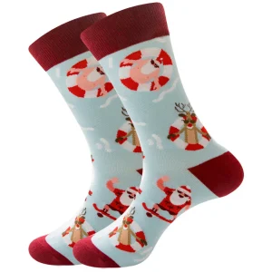 Noël Fantaisie Festival Fête Vacances Xmas Chaussettes