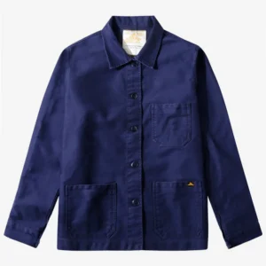MOLESKIN WORK JACKET BLUE