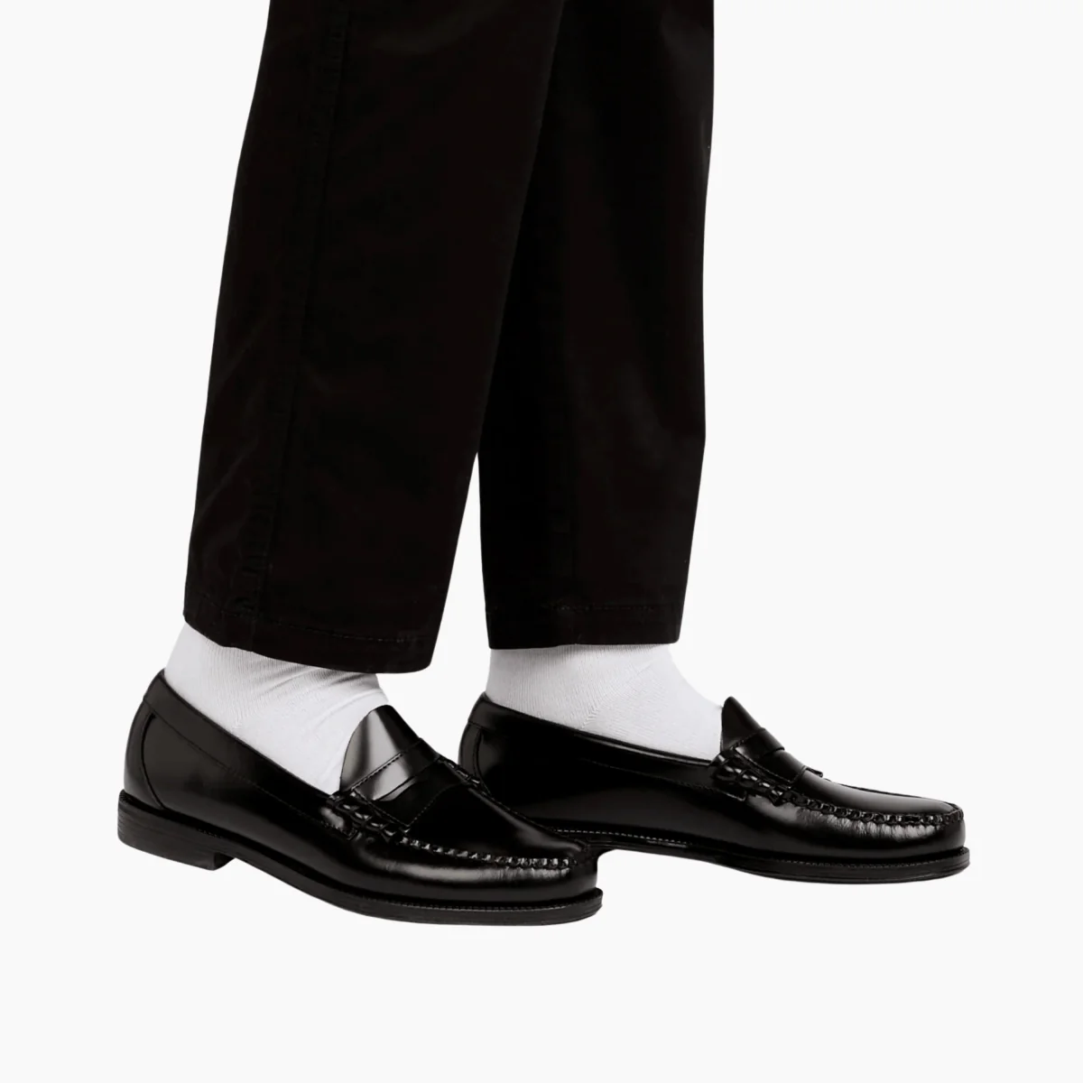 WEEJUN HERITAGE LARSON MOC PEN - Black Lthr – Image 3