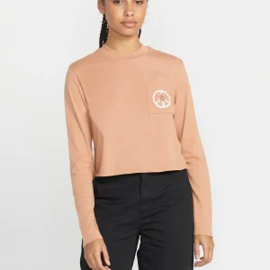 Tee shirt crop Pocket Dial Volcom