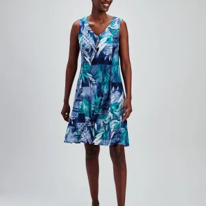 Robe évasée en tricot