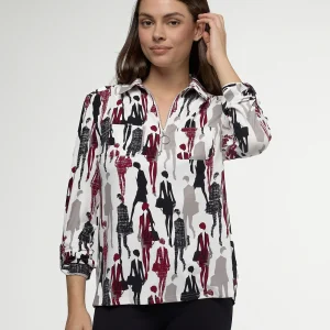 Blouse semi-ajustée