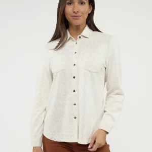 Blouse à manches longues avec boutons