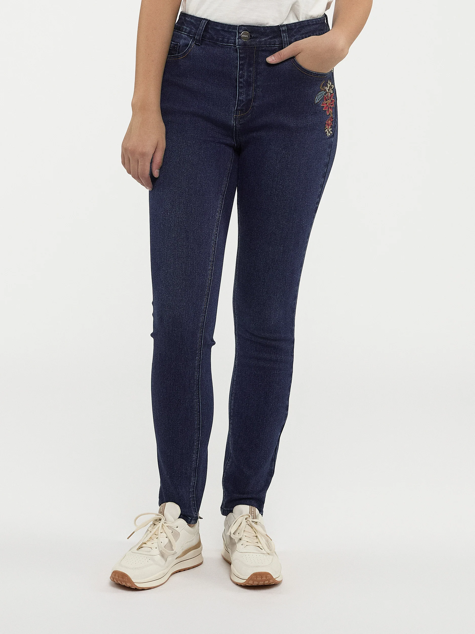 Jean skinny semi-ajusté