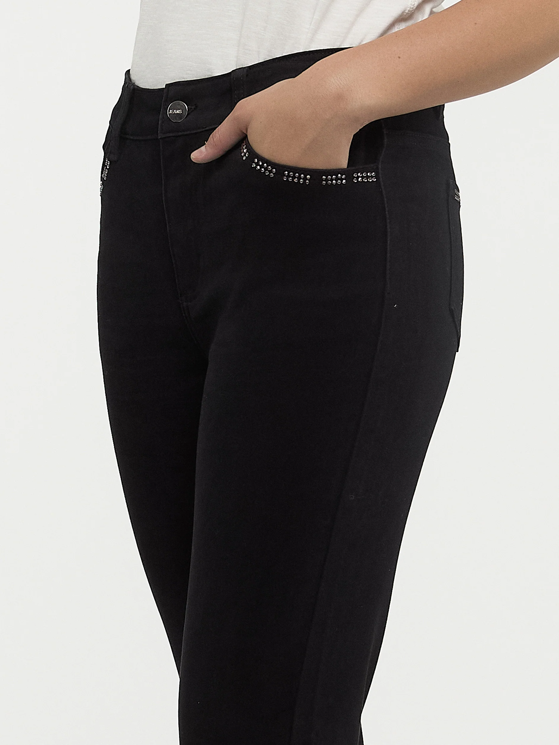 Jean droit à taille haute – Image 2