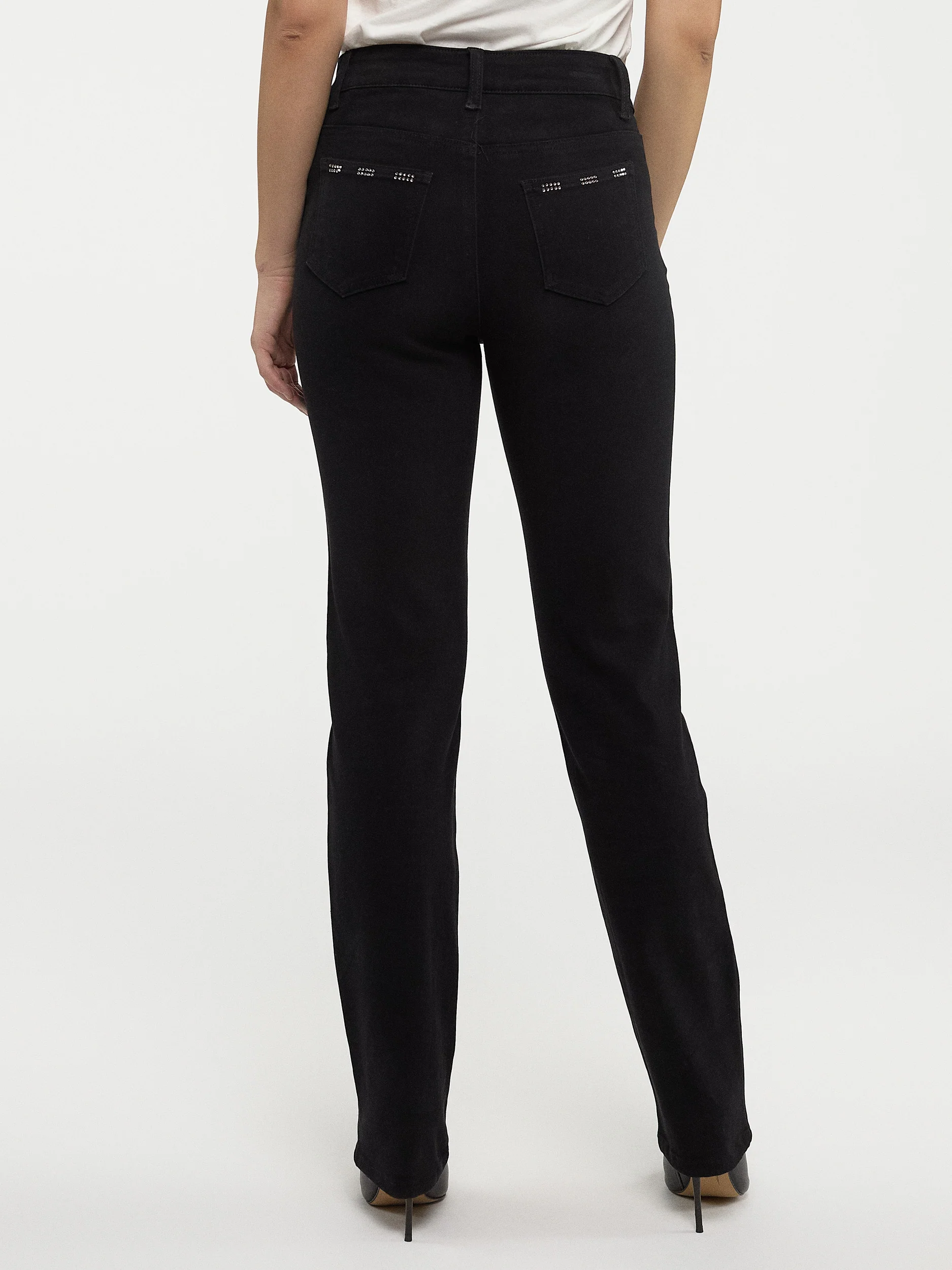 Jean droit à taille haute – Image 3