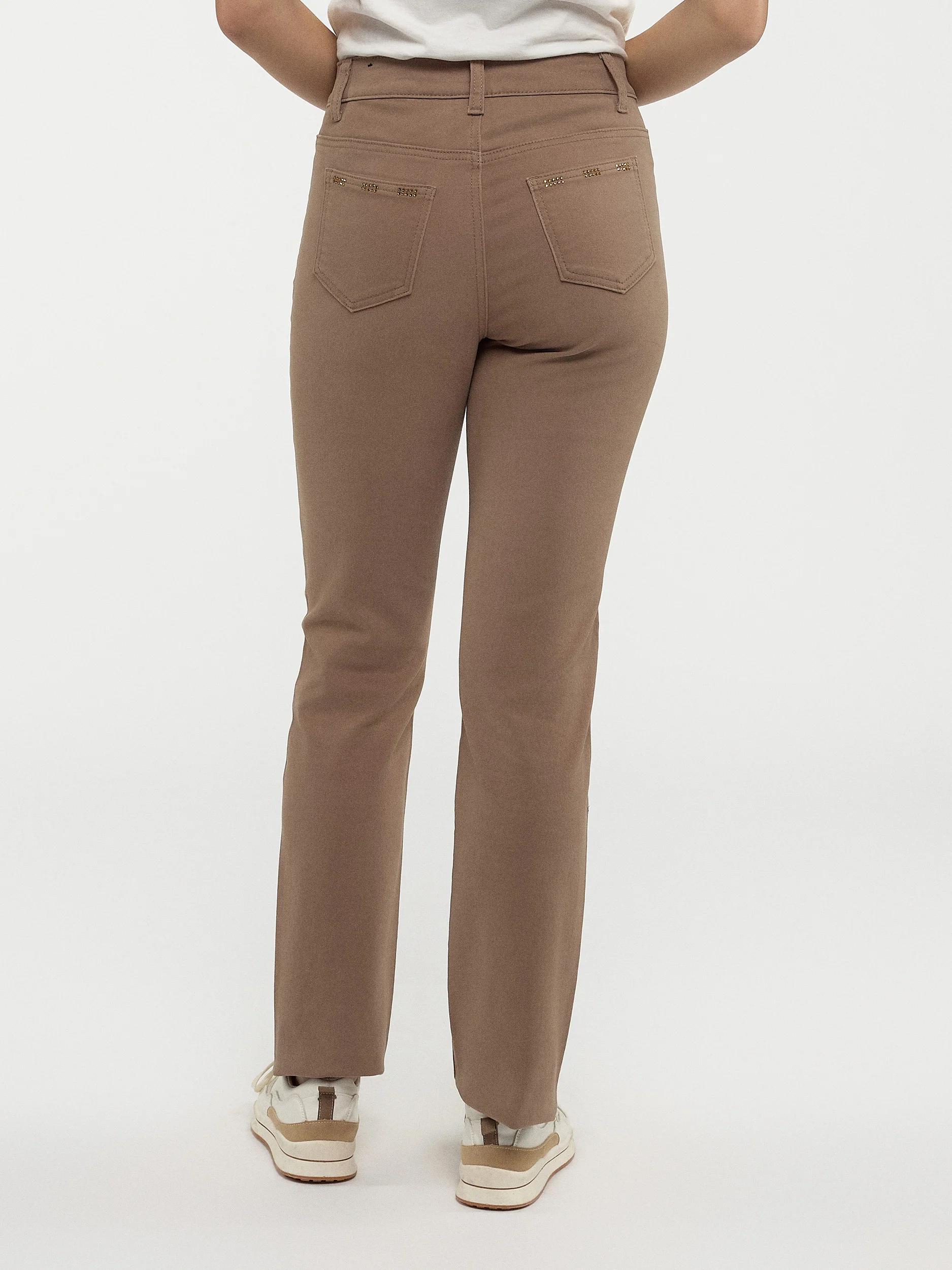 Jean droit à taille haute – Image 7