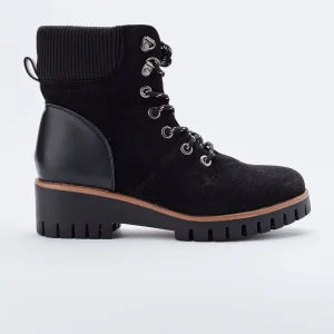 Bottes d'hiver à talons compensés