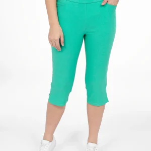 Capri étroit ajusté à enfiler