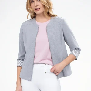 Veston semi-ajusté à manches 3/4