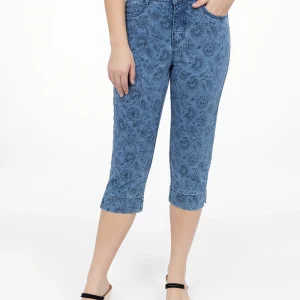 Capri droit en denim