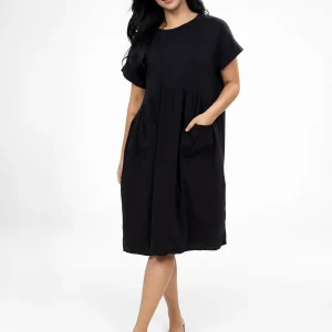 Robe midi évasée