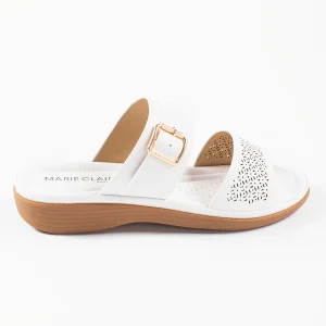 Sandales à talons compensés