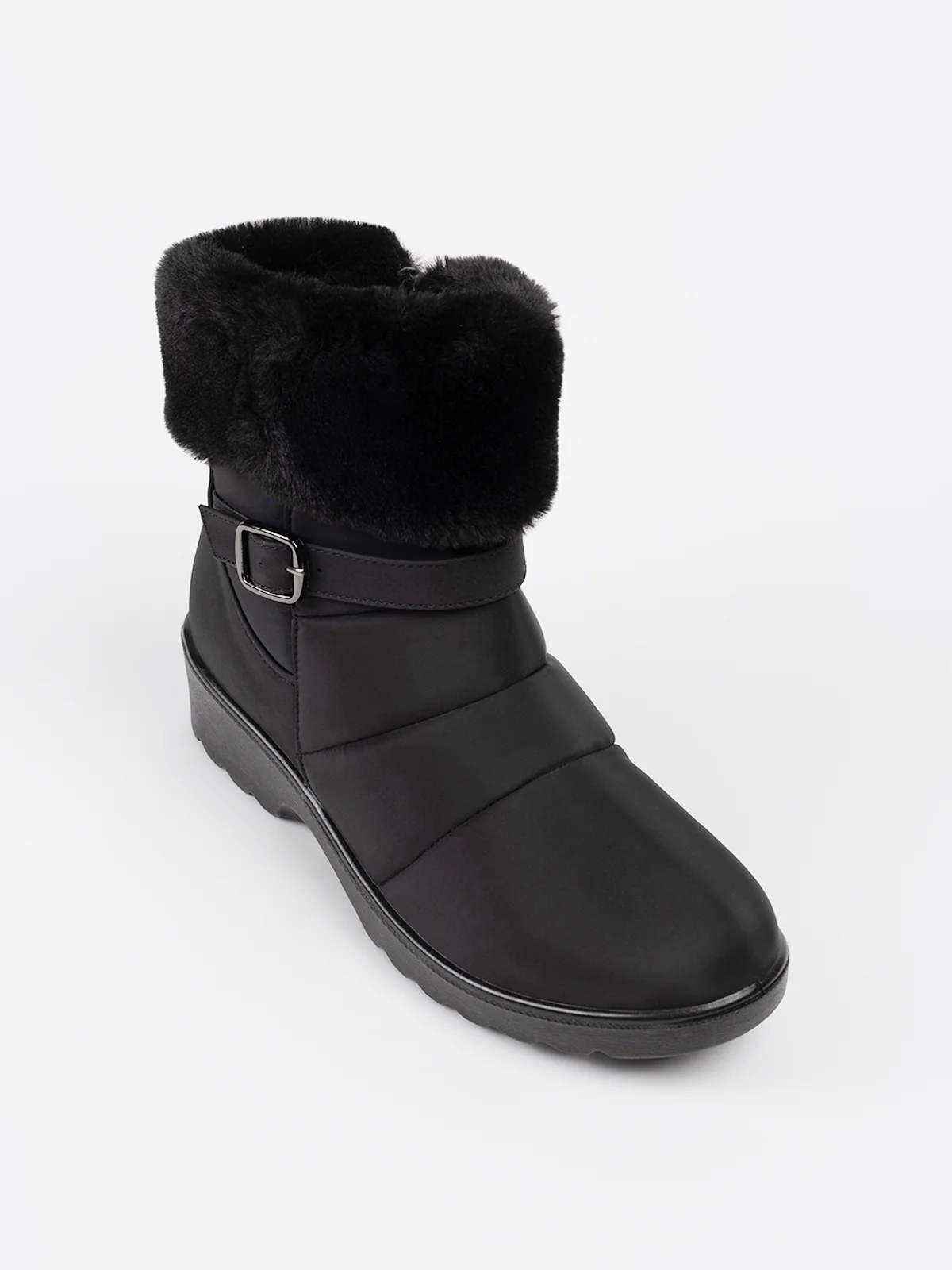 Bottes d'hiver à talons compensés – Image 4