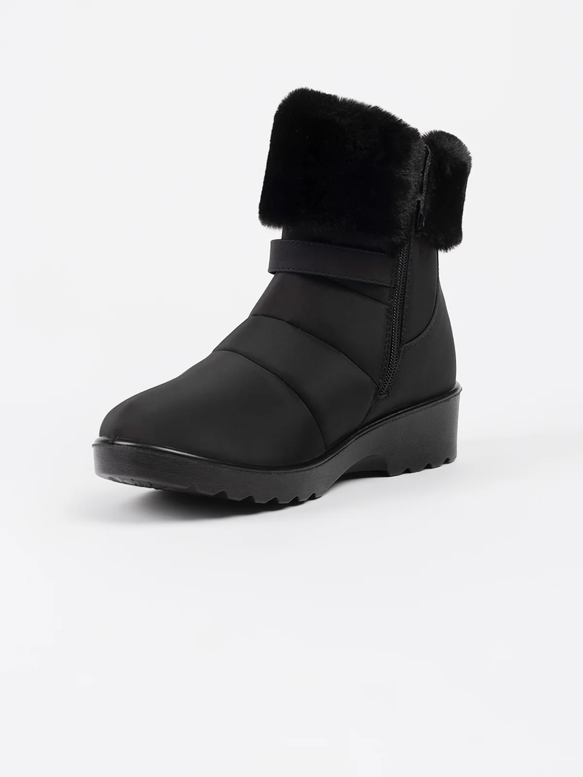 Bottes d'hiver à talons compensés – Image 7