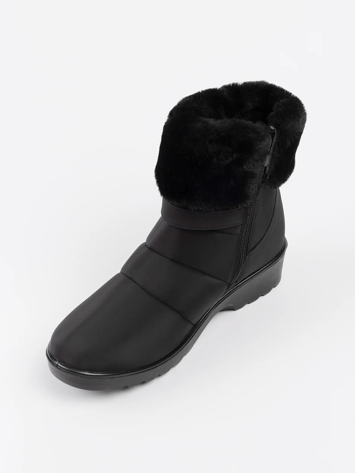 Bottes d'hiver à talons compensés – Image 8