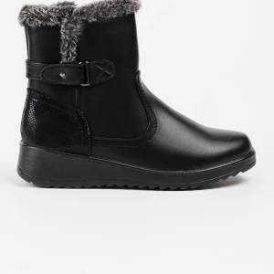 Bottes d'hiver à talons compensés