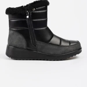 Bottes d'hiver à talons compensés