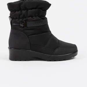 Bottes d'hiver à talons compensés