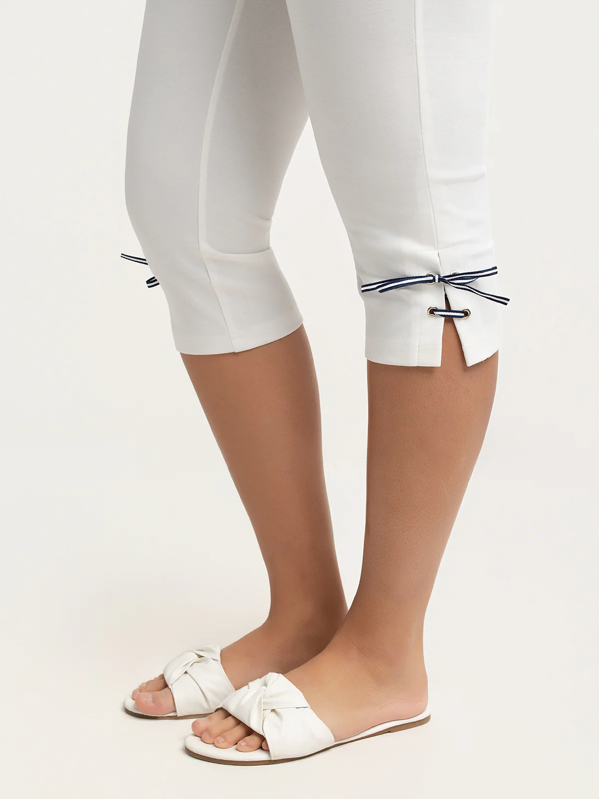 Capri à taille haute à enfiler – Image 4