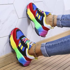 Sneakers orthopédiques élégants et colorés