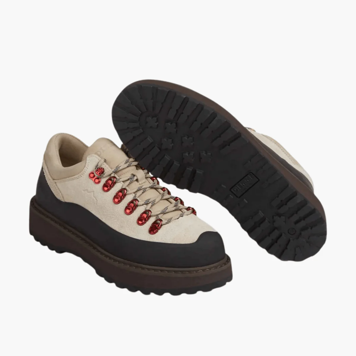 Cornaro Due Gomma Sesame Suede – Image 2