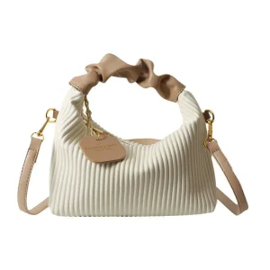Sac à Main Femme Rayé Vertical Cuir PU