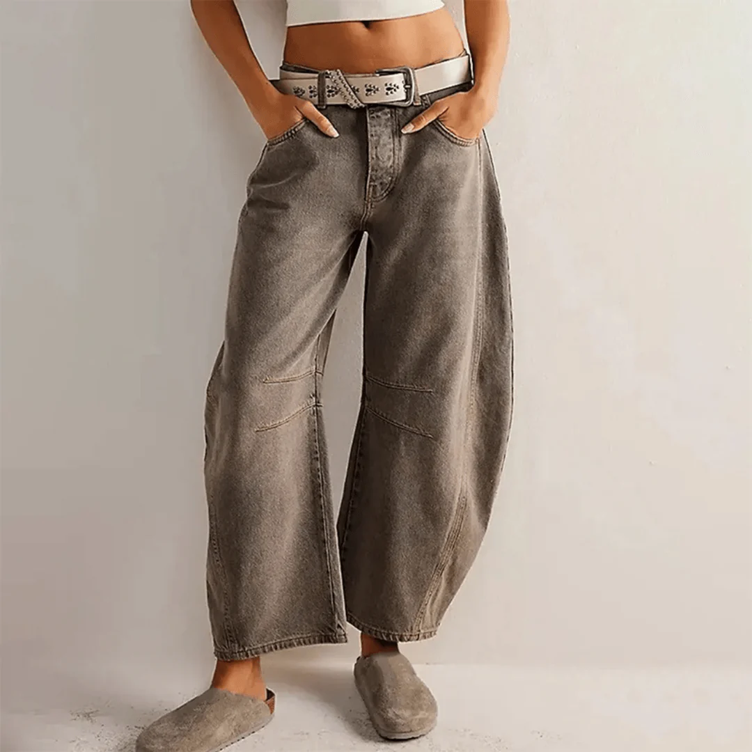 GRETA | JEANS CONFORT JAMBE LARGE – Image 4