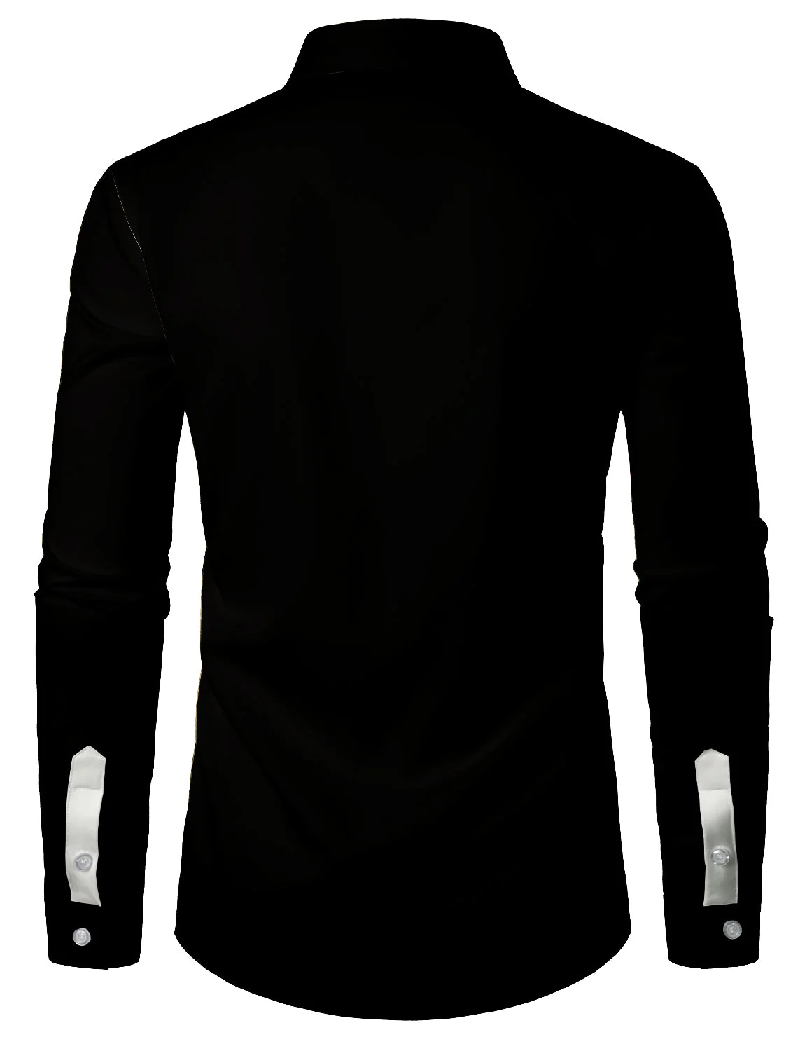 Lot de 3 | Chemise à manches longues pour hommes avec imprimé drôle de père Noël à moto pour Noël – Image 5