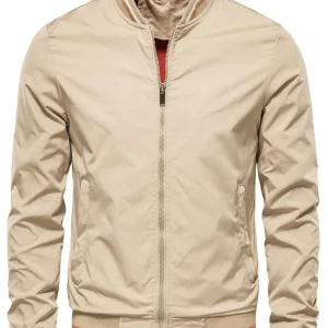 Veste zippée chaude décontractée pour homme, automne-hiver