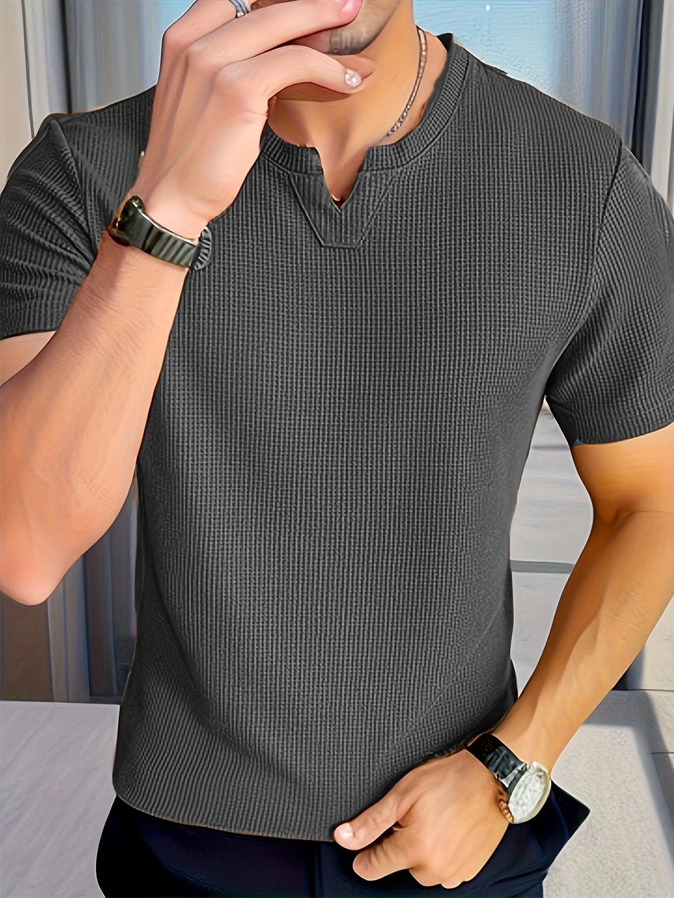 Ulysse|T-shirt décontracté et tendance pour homme – Image 6