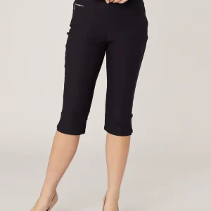 Capri droit ajusté à enfiler