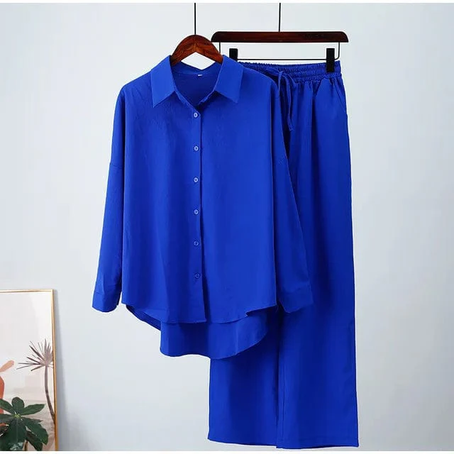 Evelyn|Ensemble Chemise + Pantalon complet – Image 5