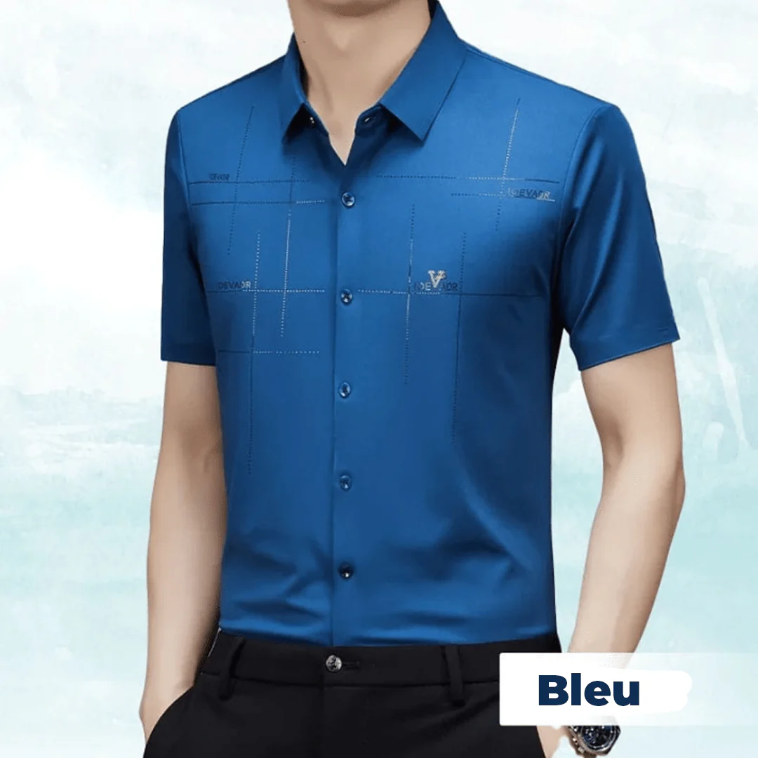 Daniel|Chemise d'Affaires en Soie pour Hommes – Image 4