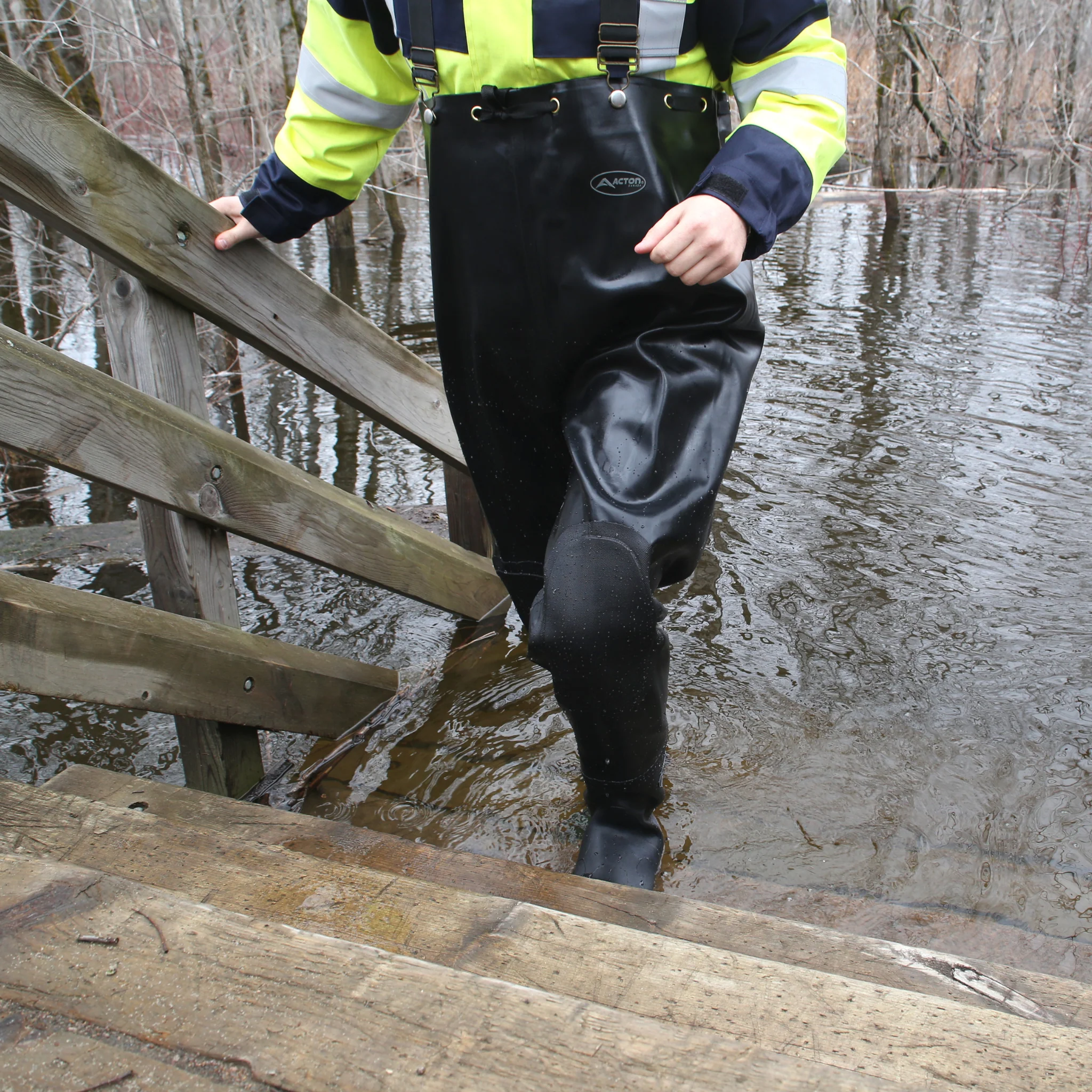 Bottes cuissardes en caoutchouc - sécurité et performance | Protecto Chest – Image 4