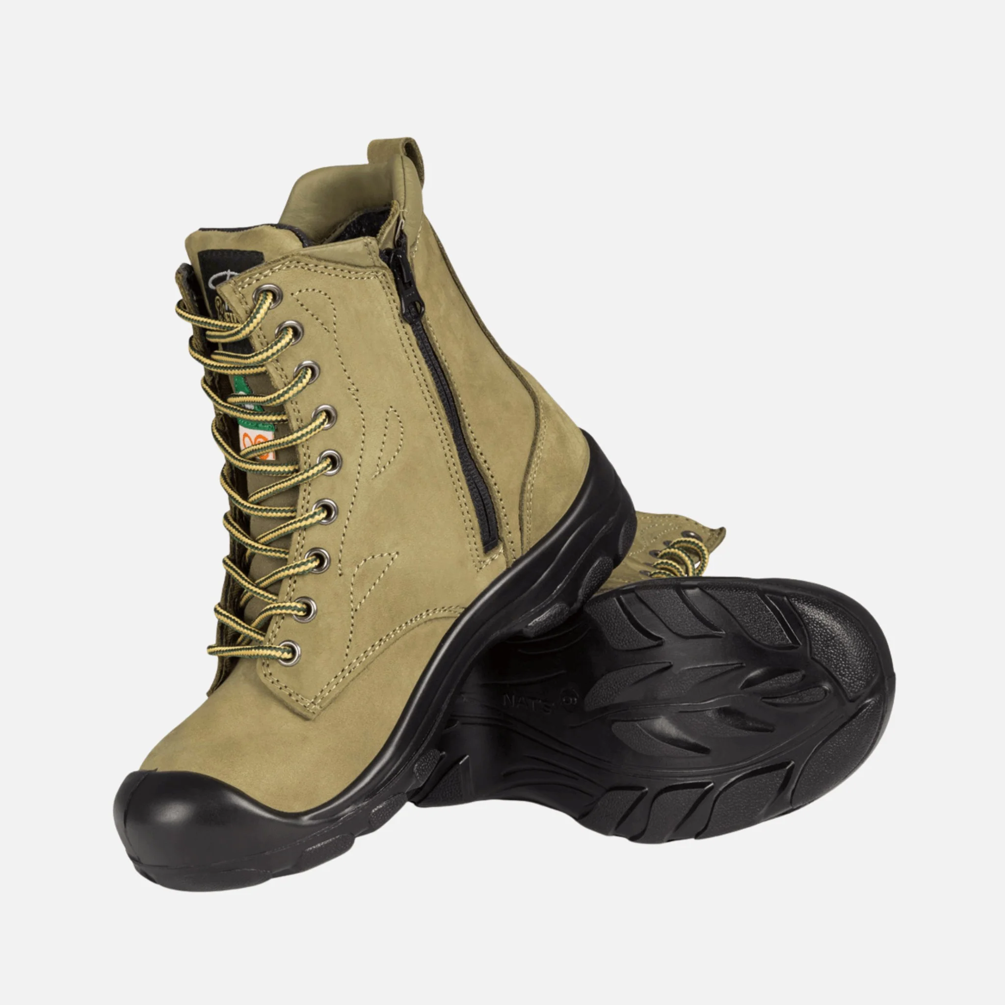 Bottes de travail lacées avec fermoir – Robustesse et confort pour femmes – Image 2