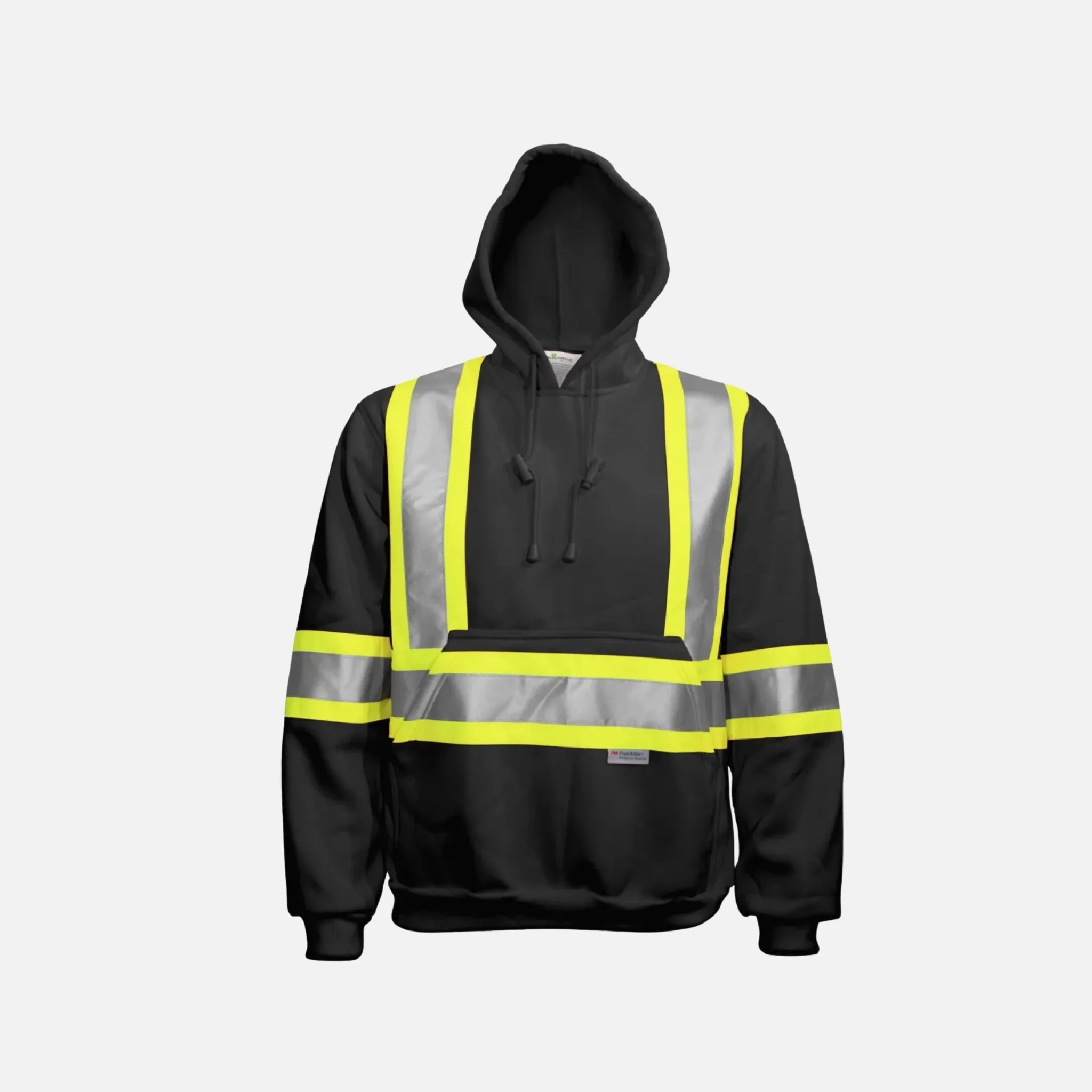 Chandail à capuchon haute visibilité – Sécurité et confort respirant – Image 3