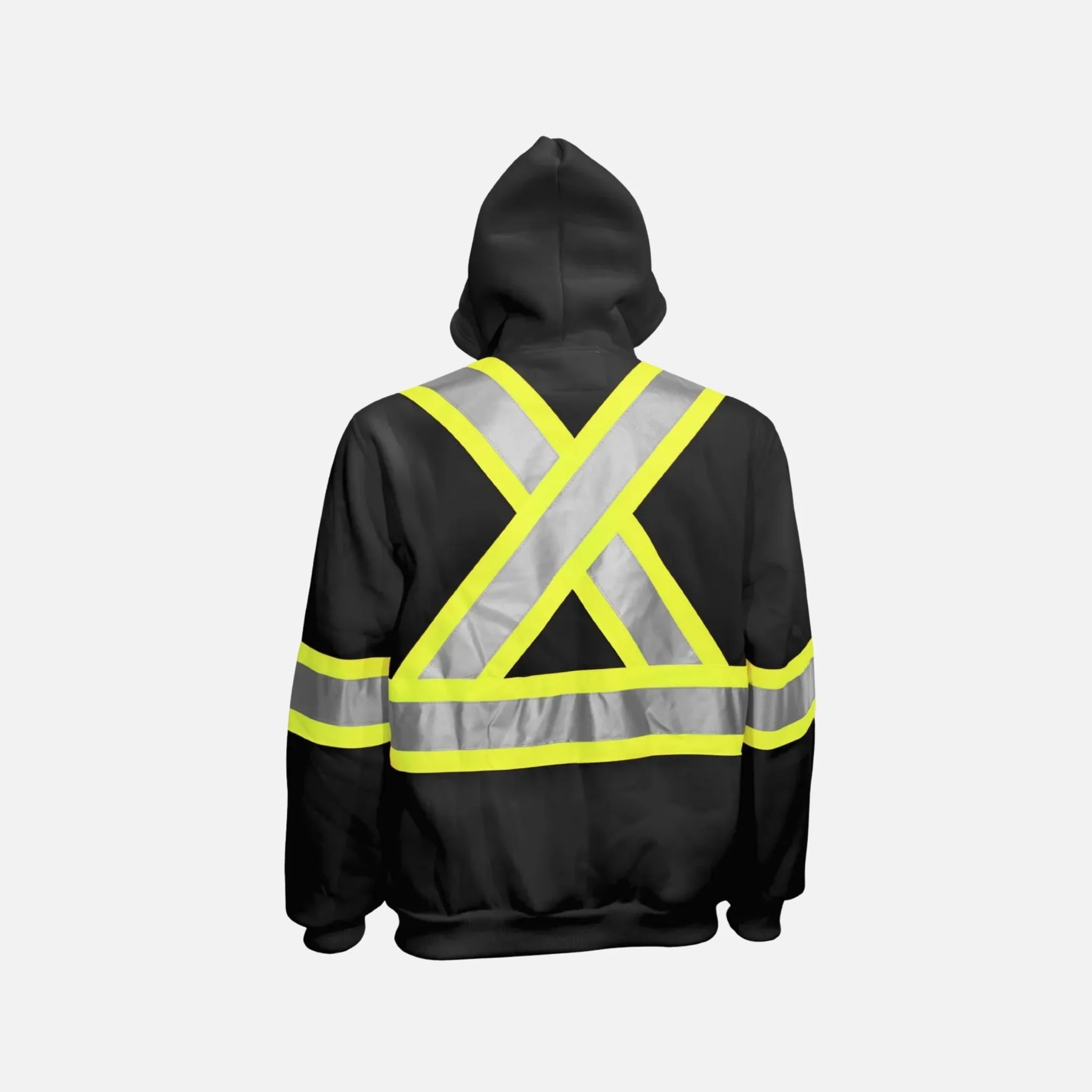 Chandail à capuchon haute visibilité – Sécurité et confort respirant – Image 4