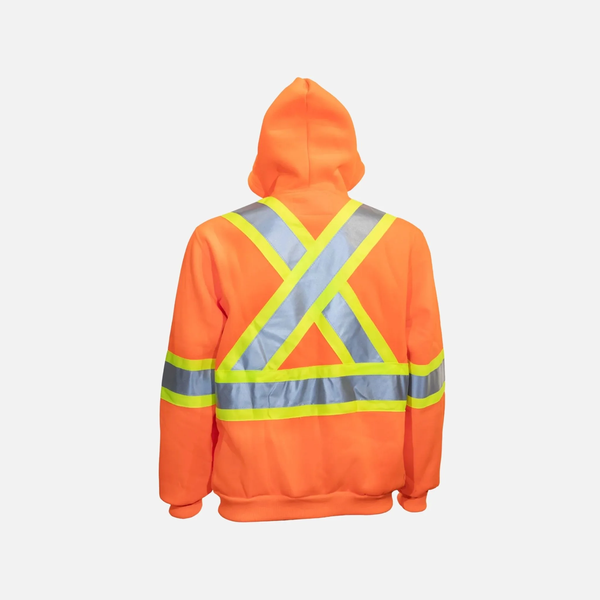 Chandail à capuchon haute visibilité – Sécurité et confort respirant – Image 2