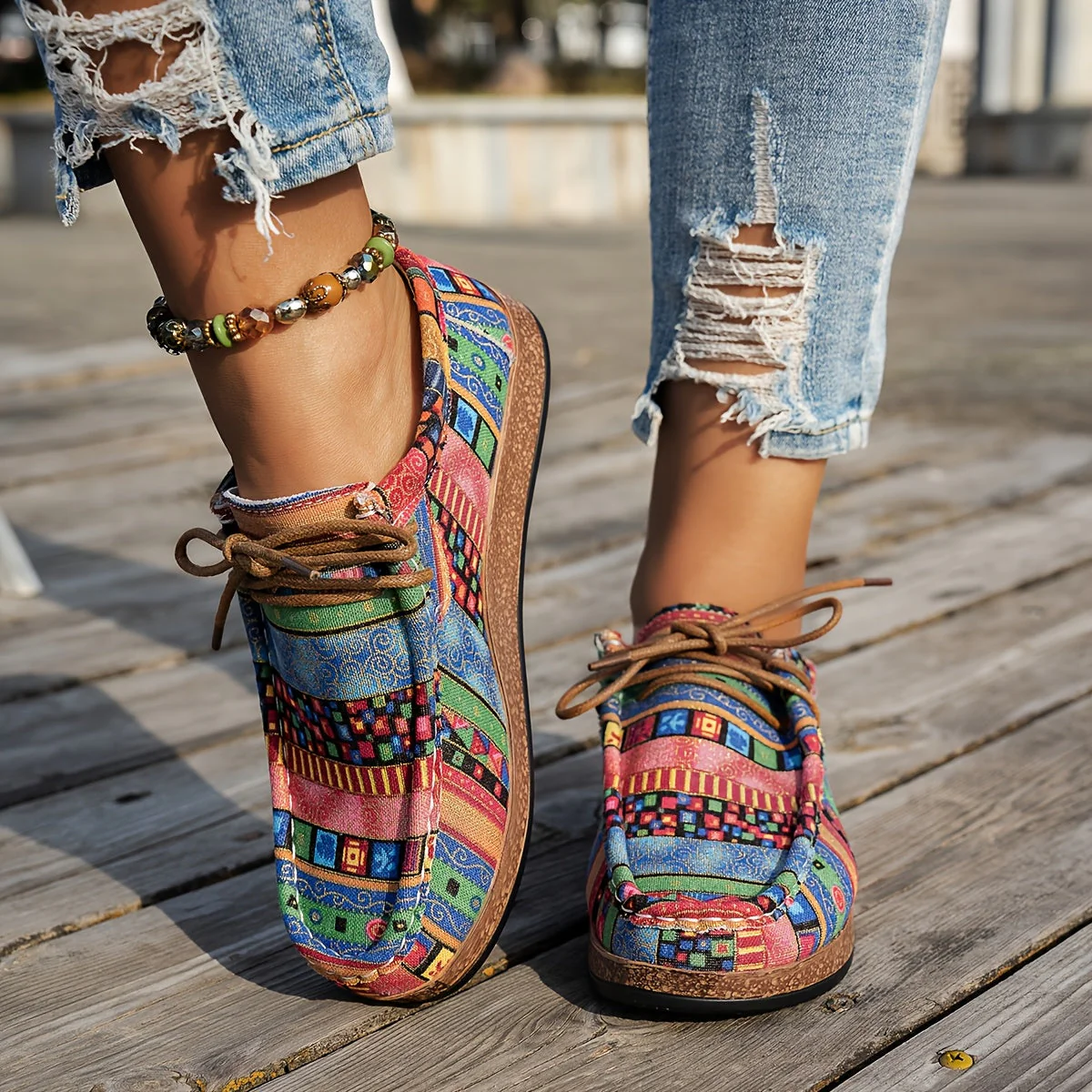 Léna | Chaussures Femme Rétro Colorées – Image 3