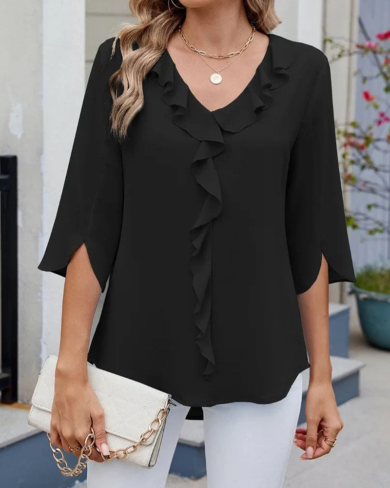 Margot | Élégante Blouse Femme Décontractée – Image 2