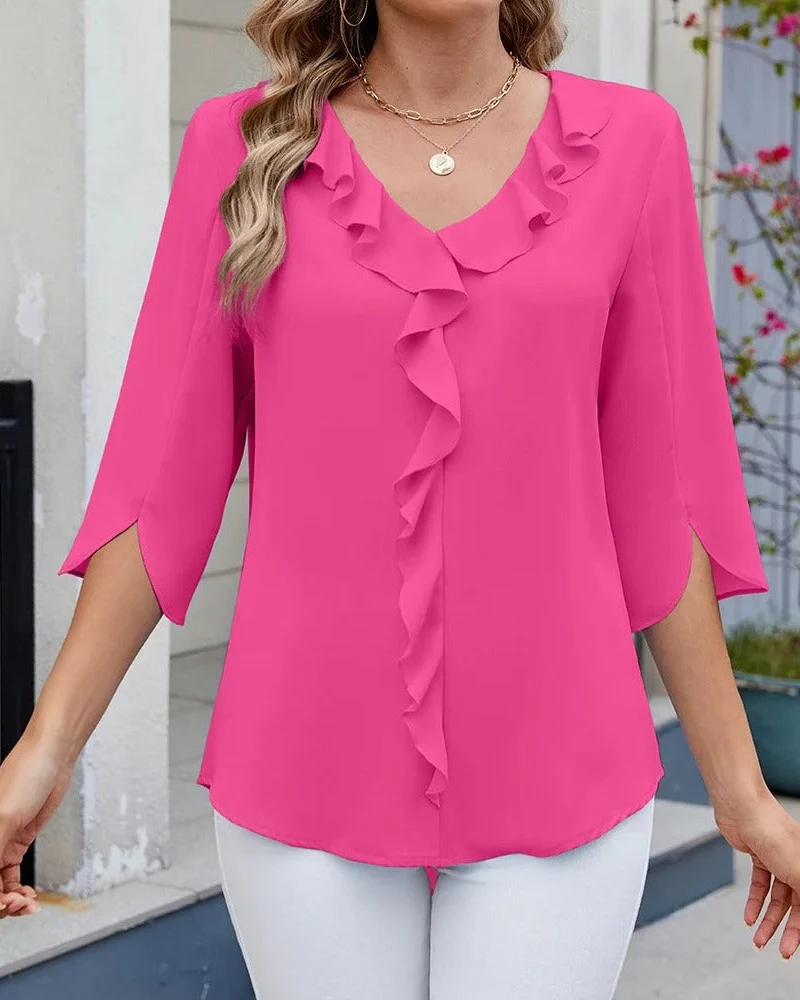 Margot | Élégante Blouse Femme Décontractée – Image 5