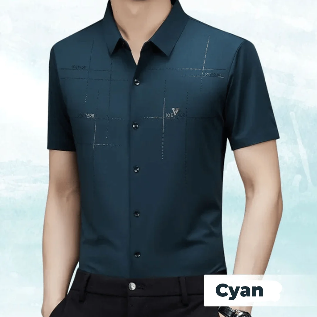 Daniel|Chemise d'Affaires en Soie pour Hommes – Image 6