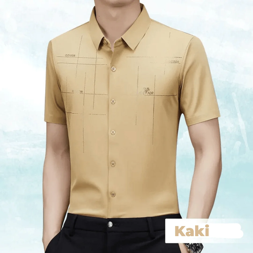 Daniel|Chemise d'Affaires en Soie pour Hommes – Image 8