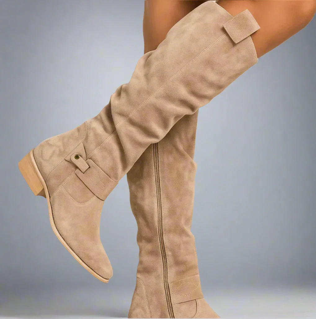 Brigitte | Élégantes Bottes Femme en Cuir PU pour un Style Raffiné – Image 3