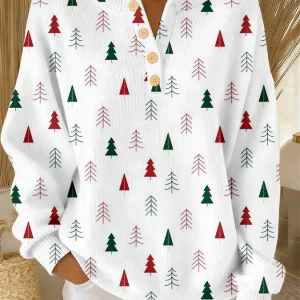 Alizée | Pull Femme Épais en Waffle à Double Couche